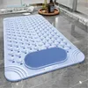 Duschmatte - Blau - 70x36 cm - Rutschfeste Badewannenmatte Produktbild-Vorschau 2