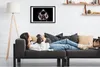 Bild 60x40 MDF-Rahmen, Wandkunst Muskelaufbau Produktbild-Vorschau 2