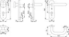 Hoppe FH-SI-Wechselgrt, AP, PZ, E72, VK9, 42-47, RH12, ALU, Produktbild-Vorschau 2