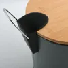 Spirella Kosmetikeimer 3 Liter Edelstahl Bambus mit Produktbild-Vorschau 5