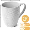 Palmanova Mug Set of 6 White Produktbild-Vorschau 2