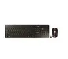 A black and copper wireless keyboard and mouse set is displayed on a white background. Produktbild-Vorschau