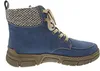 Zapatos de mujer Rieker, botines con cordones, color azul, Vista previa de la imagen del producto 11