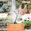 A collage of images showing plants, grow lights, and text promoting plant care. Náhľad obrázku produktu