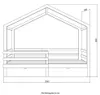 HOME DELUXE - Kinderbett Wolkenland mit Schubladen - 90 x Produktbild-Vorschau 17