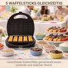 Sticks Waffeleisen mit Wechselplatten Masto Podgląd zdjęcia produktu 3