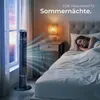Věžový ventilátor 110 cm – antracit Náhled obrázku produktu 3