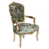 Casa Padrino Chaise de salon baroque Tapisserie / Or Voir les images du produit 2