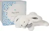 Doudou et Compagnie - Kaninchen Plüsch -25 cm - Weiß / Blau Produktbild-Vorschau 1