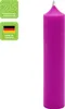 Stabkerzen aus Paraffin, 100/22 mm, Aubergine, KERZENFARM Produktbild-Vorschau 2
