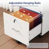 FCH Rollcontainer mit 2 Schubladen, mobiler Aktenschrank Produktbild-Vorschau 3