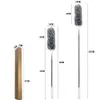 Staubwedel Teleskop Edelstahl Teleskop Stange-Mikrofasern Produktbild-Vorschau 3