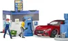 Bruder 62111 - bworld Tankstelle mit Waschplatz, 1:16 Produktbild-Vorschau 14