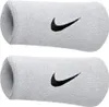 Bracelets Nike Swoosh Doublewide rose, blanc et noir, blanc Voir les images du produit 5