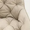 HOMLA FUSSY Sessel in Stoff drehbar beige 57x61x80-90 cm Produktbild-Vorschau 3
