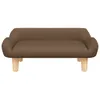 Kindersofa Braun 70x40x24 cm Stoff Produktbild-Vorschau 3