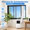 Mobile Klimaanlage Fensterdichtung Set 4er, 43–140cm Produktbild-Vorschau 7