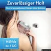 Chromovaný držák ruční sprchy – nevyžaduje průchod trubkou Náhled obrázku produktu 6