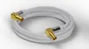 goobay TV Antennenkabel 135 typ 4 x geschirmt 90° weiß 3 m Produktbild-Vorschau 3