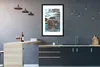 MuchoWow® MuchoWow® Gerahmtes Poster Boot - Meer - Luft Produktbild-Vorschau 5