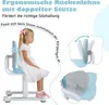 Krzesło biurowe dla dzieci, regulowana wysokość, Podgląd zdjęcia produktu 3