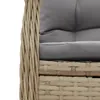 vidaXL set da pranzo da giardino 7 pezzi con cuscini Beige Anteprima dell’immagine prodotto 11