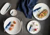 Piatto da dessert Bonna - Blue Wave - Porcellana - 22 cm Anteprima dell’immagine prodotto 2