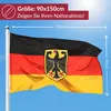 PHENO FLAGS Fahne Flagge Deutschland Adler 90X150 2 Ösen Produktbild-Vorschau 2