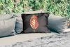 MuchoWow® Outdoor Kissen - Blätter - Chic - Gold - Pflanzen Produktbild-Vorschau 2