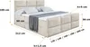 ALTDECOR Boxspringbett mit Fußteil, H3 Matratze und Topper Produktbild-Vorschau 6