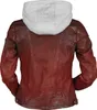 Mauritius Lederjacke Damen Cascha LAMOV rot Basics 100% Produktbild-Vorschau 2