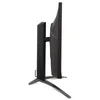 Side view of a black computer monitor on a stand. Produktbild-Vorschau