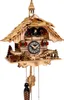 Schwarzwälder Kuckucksuhr Glockenturm Schwarzwaldhaus Quarz Produktbild-Vorschau 1
