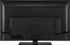 The back of a black television set is shown. Náhľad obrázku produktu