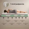 Łóżko Metalowe 100x200 cm z Materacem Łóżko Gościnne Podgląd zdjęcia produktu 4
