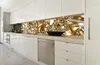 Küchenrückwand Folie selbstklebend GOLDENER KRISTALL 350 x Produktbild-Vorschau 1
