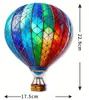 GKA XL Fensterbild Heißluftballon blau 23 cm Sonnenfänger Produktbild-Vorschau 4