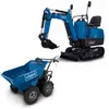 Scheppach Benzin Mini Bagger EXC815 und Benzin Dumper Produktbild-Vorschau 1