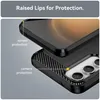 Carbon Shield TPU Hülle für Samsung Galaxy A35 - Schwarz Produktbild-Vorschau 4
