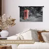 MuchoWow® Wandteppich Wandbehang Schwarz-Weiß-Foto einer Produktbild-Vorschau 2