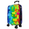 Hartschalen-Koffer Handgepäck Koffer Mosaik 55 cm Produktbild-Vorschau 1