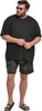 Urban Classics Badeshort Herren Pattern Swim Shorts Palm Produktbild-Vorschau 6