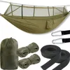 Hamak z moskitierą turystyczny dwuosobowy 255x140 cm Podgląd zdjęcia produktu 1