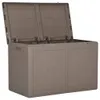 vidaXL Boîte de rangement de jardin 180 L brun aspect bois Voir les images du produit 9