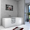 Seniorenwanne mit Tür Whirlpool S12-TH-WP-L Badewanne Produktbild-Vorschau 3