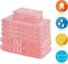 Zestaw 10 ręczników Lavea® Elena – 100% bawełna, 4x ręcznik Podgląd zdjęcia produktu 3