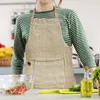Orion Küchenschürze Kochschürze mit Bindeband gebunden aus Produktbild-Vorschau 3