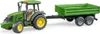Bruder 2108 John Deere 5115 M mit Bordwandanhänger Produktbild-Vorschau 7