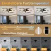 ZMH Plafoniera LED 78W Dimmerabile con Telecomando 5 Anelli Anteprima dell’immagine prodotto 4