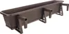 KADAX Balkonkasten Blumentopf Blumentopf 80cm Halterungen Produktbild-Vorschau 14